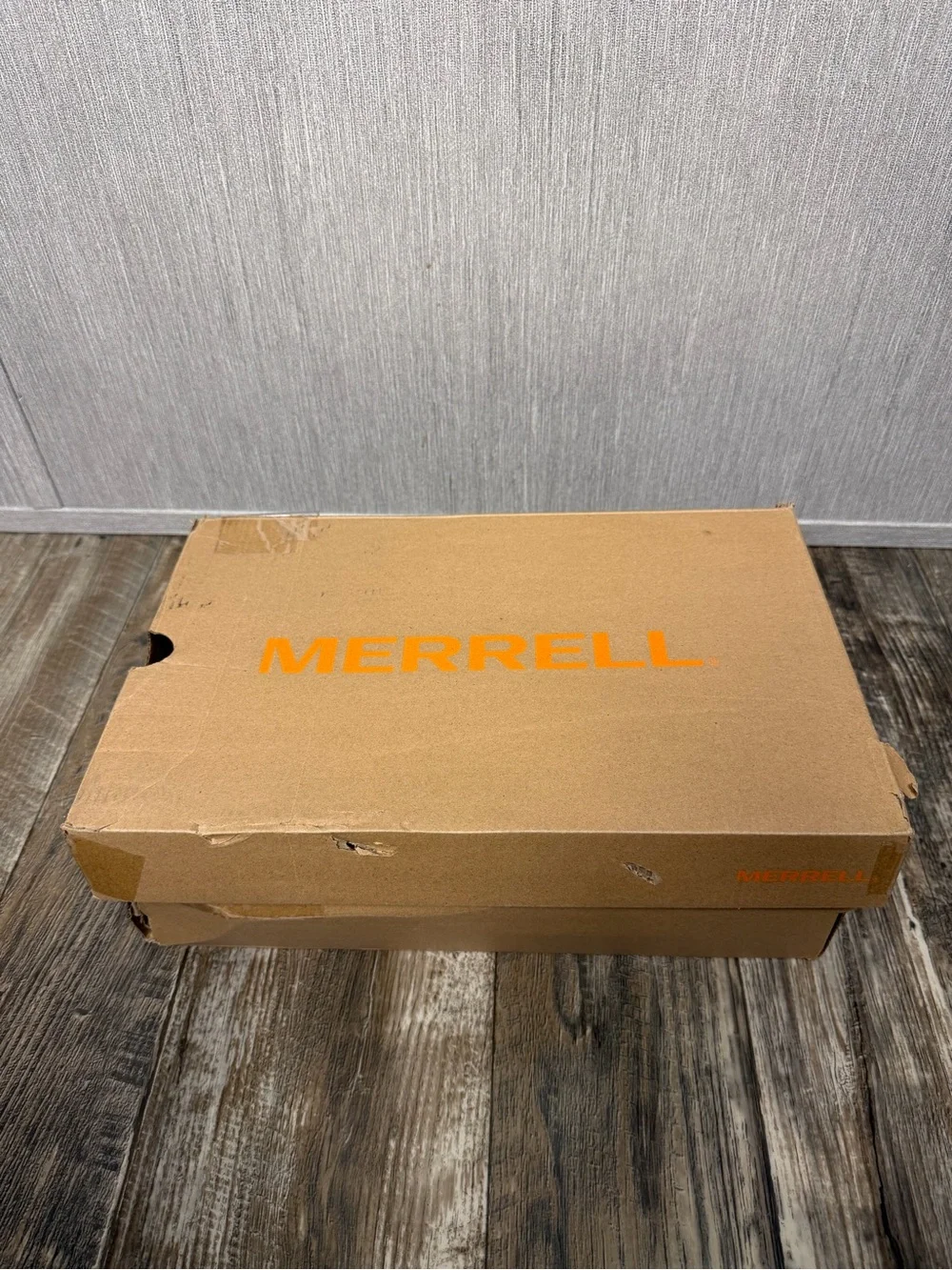 Merrell Brown Shearling-Lined Slip-On Mule Size 10